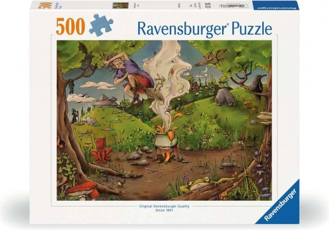 Puzzle Čarodejnica 500 dielikov