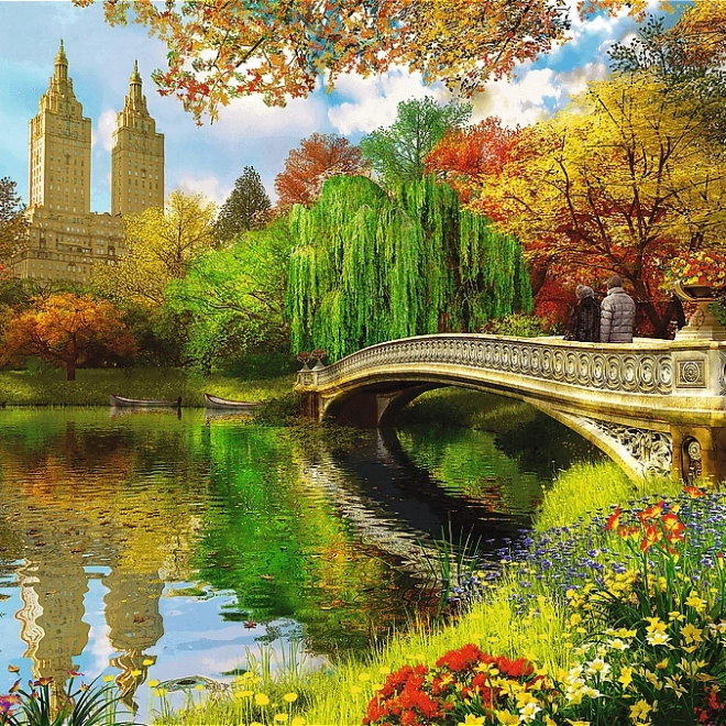 Drevené puzzle Central Park New York