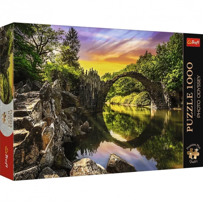 Puzzle 1000 kúskov Most Rakotza Nemecko