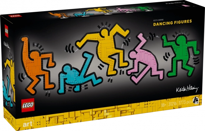LEGO Art Keith Haring – Tanečné postavy