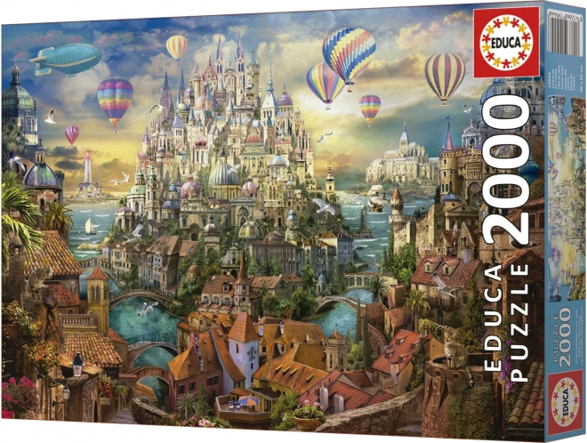 Educa puzzle Mesto snov 2000 dielikov