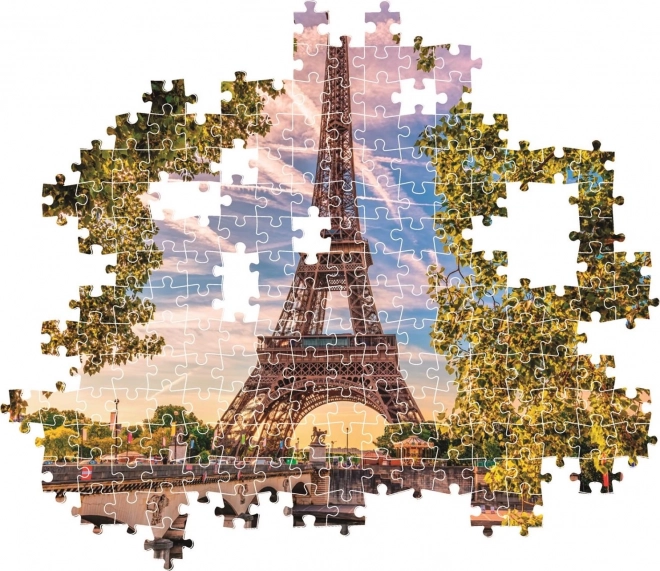 Puzzle 500 dielikov Pozdĺž Seiny