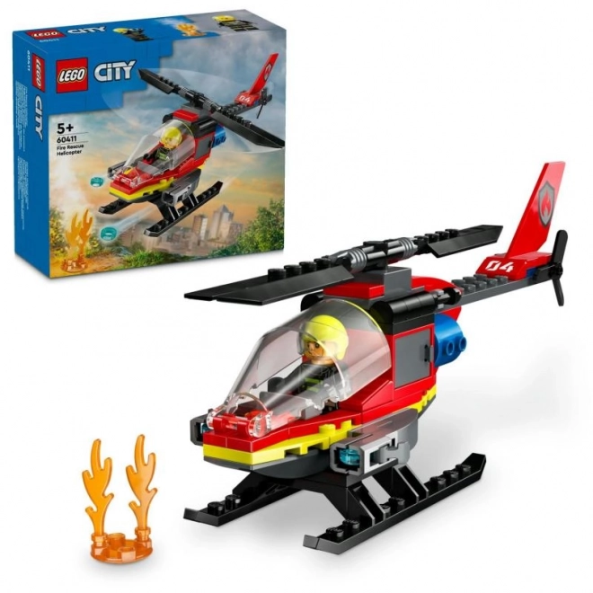 Lego City Hasičský záchranný vrtuľník