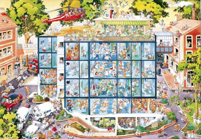 Heye Puzzle Pohotovosť 2000 dielikov