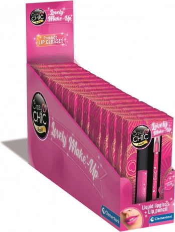 Sada lesku a kontúrovacej ceruzky Pink Power CRAZY CHIC