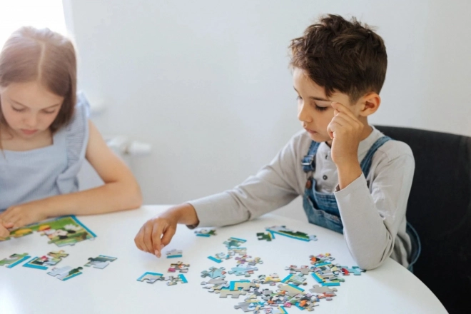 Puzzle Mickey Mouse a priatelia 3 v 1