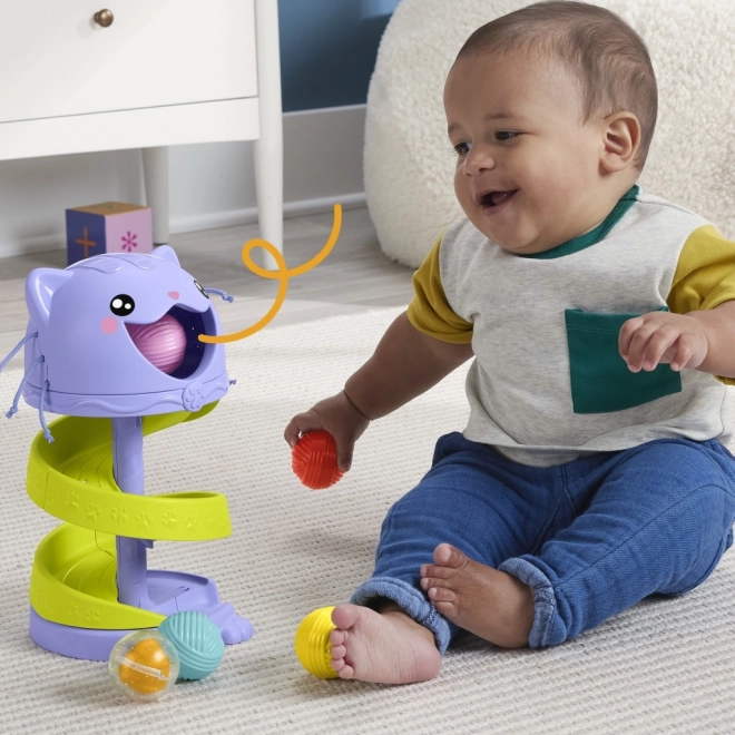 Guľôčková dráha so zvieratkom od Fisher-Price