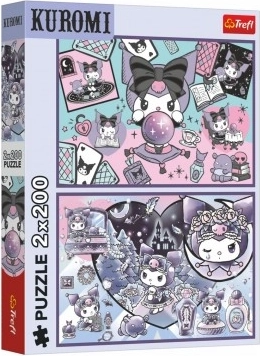 Puzzle Neplechy s Kuromi 2x200 dielikov