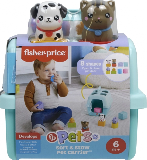 Fisher-Price vkladačka so zvieratkami