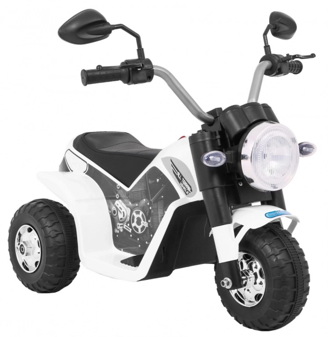 Detský akumulátorový motocykl MiniBike Bílý