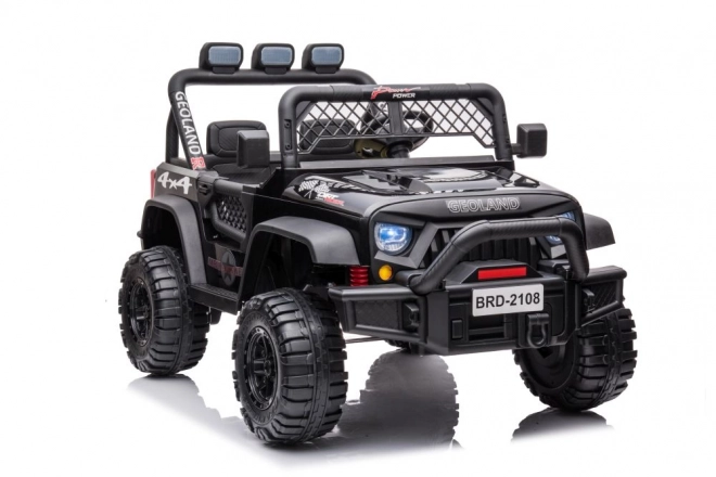 Detské auto Jeep Geoland 24V 4x4 čierne