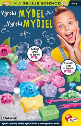 Výroba mydiel – kvety kreatívna sada