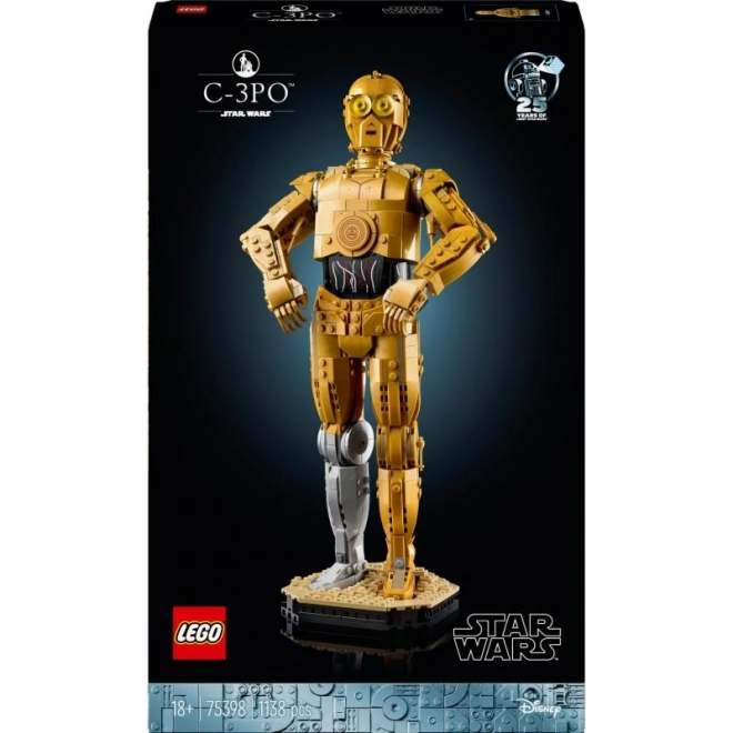 Skladací droid LEGO Star Wars C-3PO