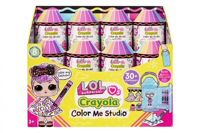 L.O.L. Surprise a CRAYOLA Color Me Studio s bábikou