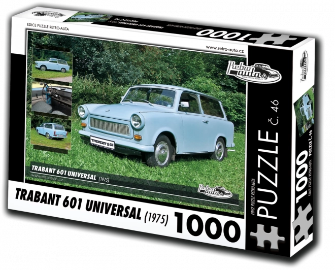 Retro Auta Puzzle Trabant 601 Universal (1975) 1000 dielikov