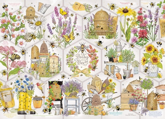 Cobble Hill Puzzle Usilovný Ako Včela 500 Dielikov