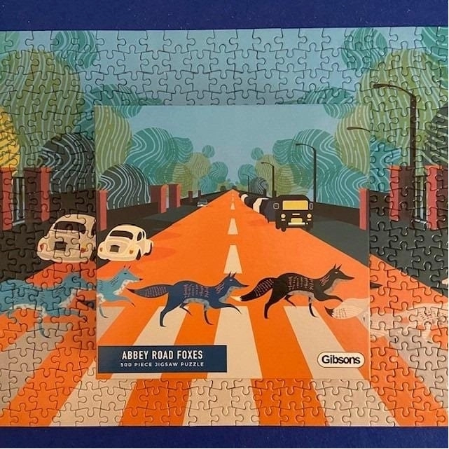 Puzzle Líšky z Abbey Road 500 dielikov