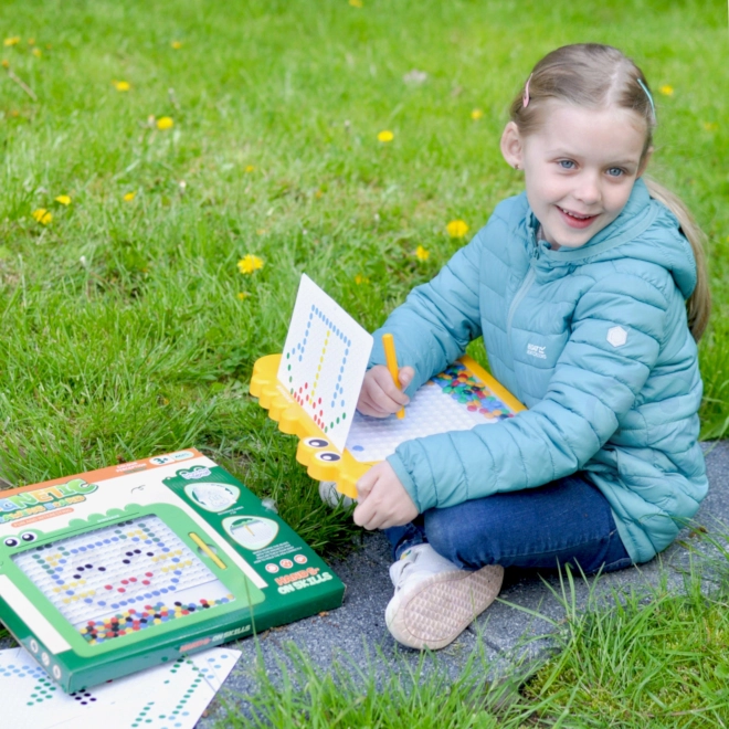 Magnetická tabuľa pre deti Montessori MagPad dinosaurus
