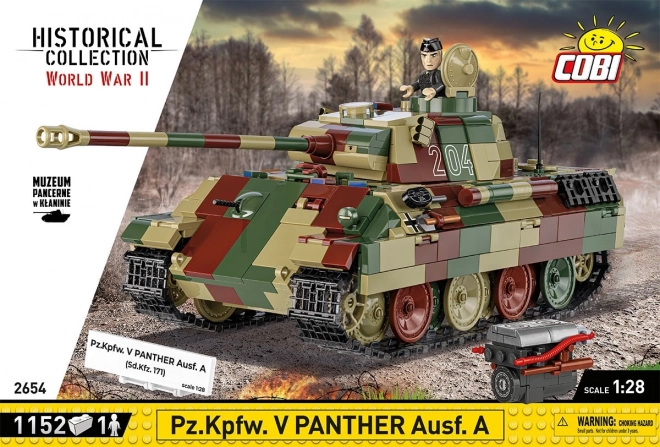 Model tanku Pz.Kpfw.V Panther Ausf.A