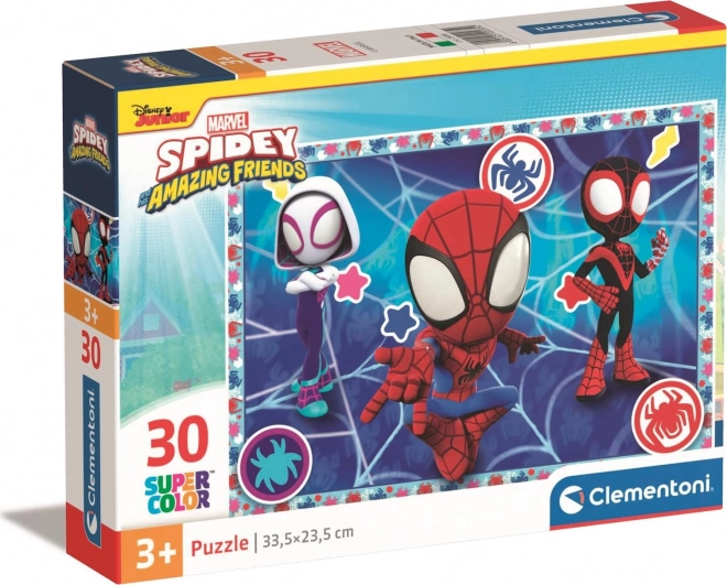 Clementoni Puzzle Spidey a jeho úžasní priatelia 30 dielikov