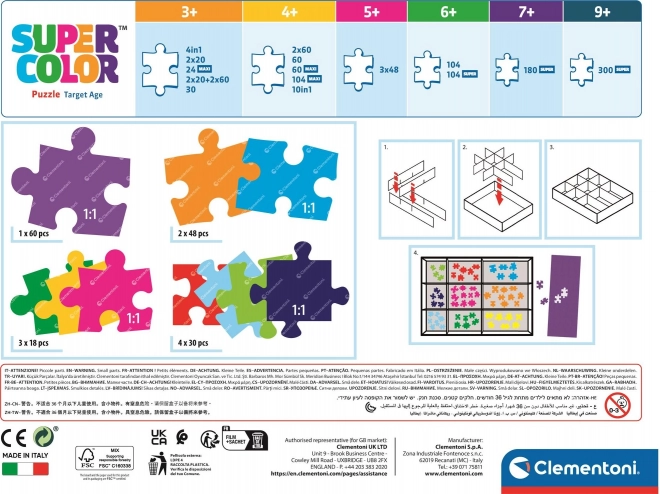 Puzzle 10 v 1 Priatelia zvierat