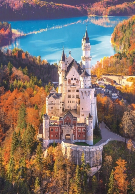 Puzzle 1000 Kúskov Kompakt Neuschwanstein