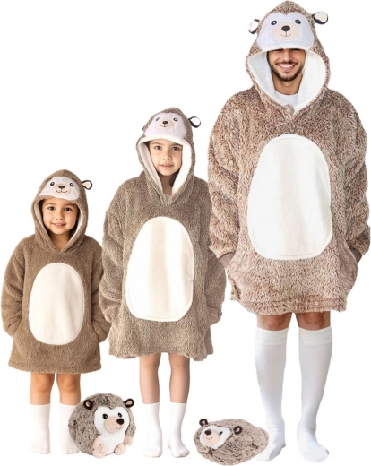 Priestorná kapucňa a veľká kapsa