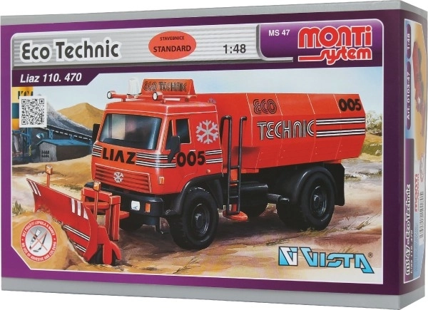 Model Liaz MS 47 Eco Technic s radlicou