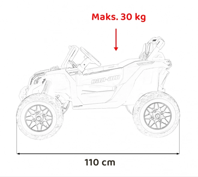 ATV CAN-AM Maverick Oranžová