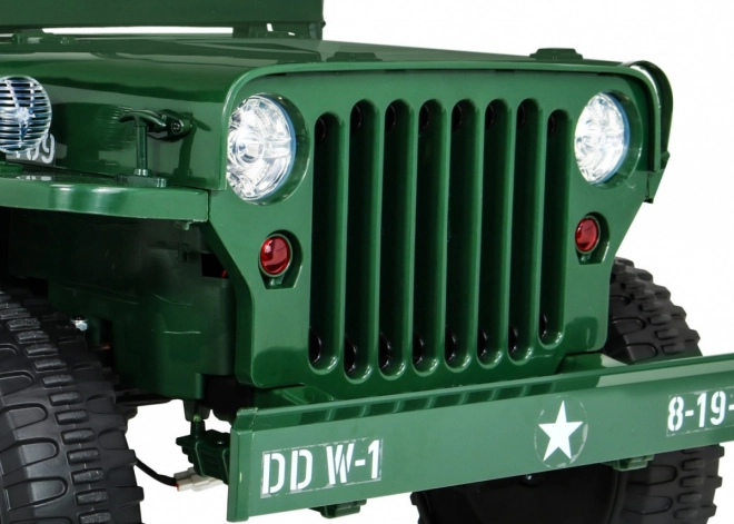 Detský vojenský retro terénny voz 4x4