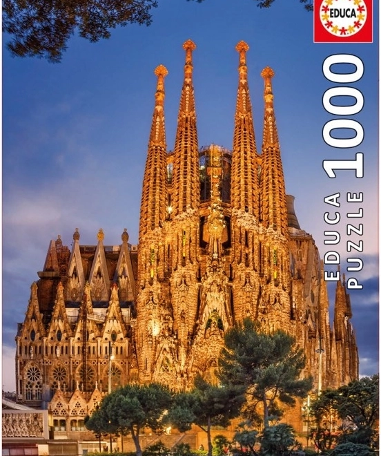 Puzzle Educa Sagrada Familia 1000 dielikov