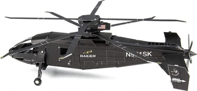 Metal Earth 3D puzzle vrtuľník S-97 Raider