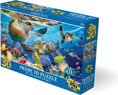 3D puzzle korytnačia pláž 48 dielikov