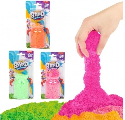 Čarovný piesok tvarovací sliz 25g, 3 farby