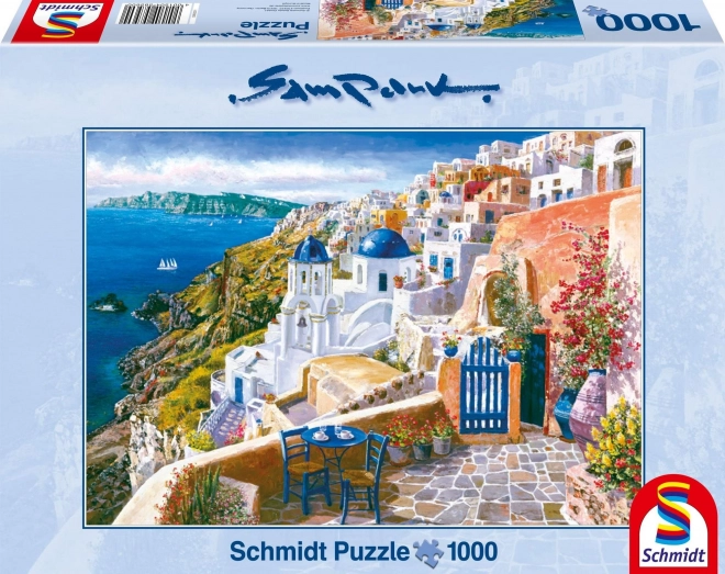 Schmidt Puzzle Pohľad Zo Santorini 1000 Dielikov