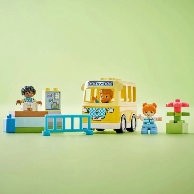 Lego DUPLO jazda autobusom