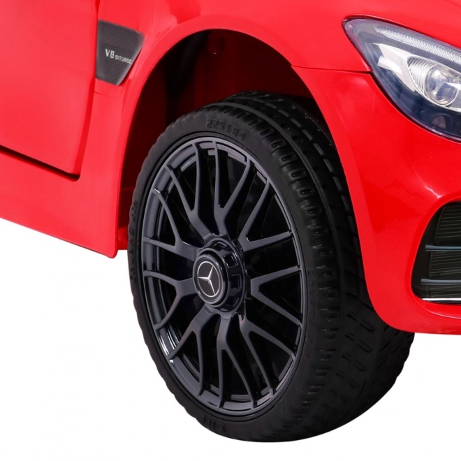 Mercedes Benz GT na batériu pre deti - Červený