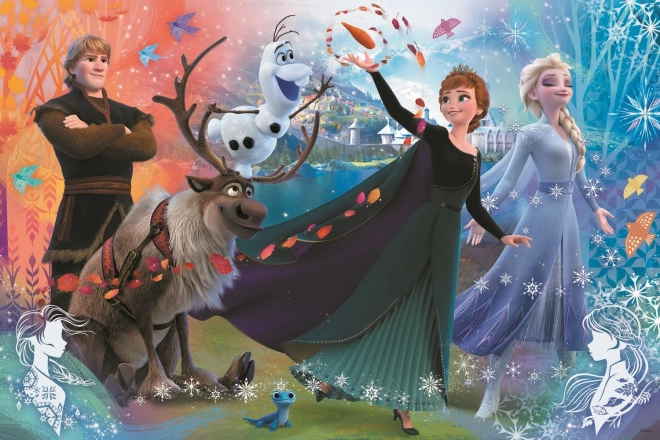 Puzzle Super Shape XL Frozen 2, 160 dielikov