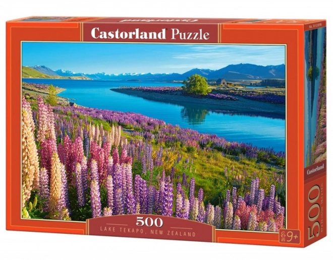 Puzzle 500 dielikov – jazero Tekapo, Nový Zéland