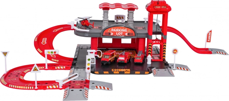 Dvojposchodové parkovisko s ručným výťahom