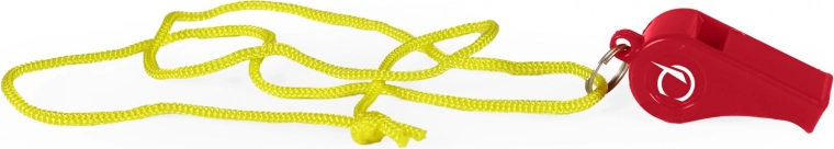 Píšťalka s lanyardom