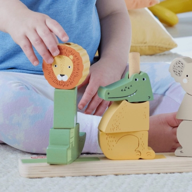 Drevené zvieratká skladací súbor od Fisher-Price