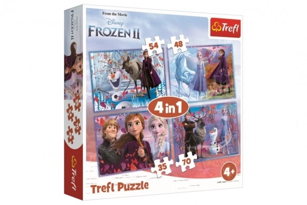 Puzzle 4v1 Ledové Království II