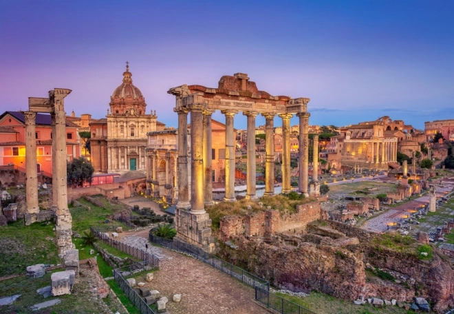 Puzzle 1000 dielikov Forum Romanum Rím Taliansko
