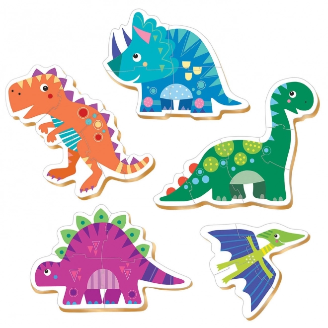 Educa Baby puzzle Dinosaurové 5v1