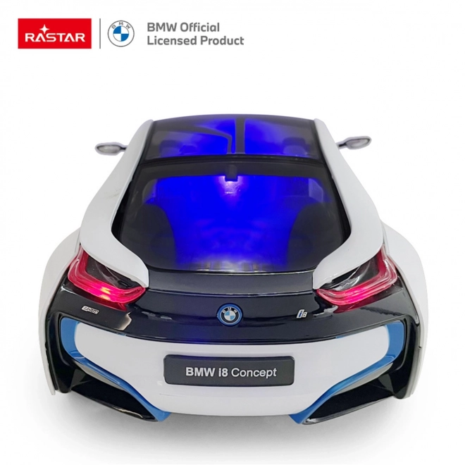 Záhradné auto BMW I8 RASTAR na diaľkové ovládanie 1:14