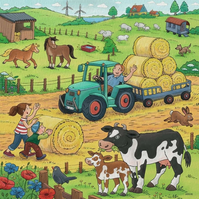 Ravensburger Puzzle Na Farme