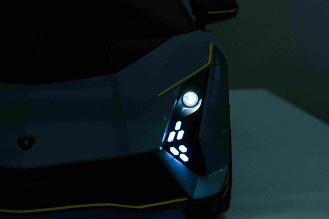 Detský elektromobil Lamborghini Invencible – šedá