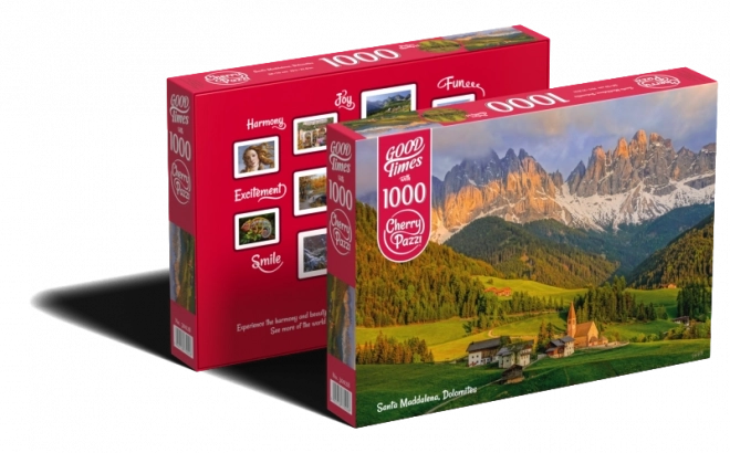 Puzzle Santa Maddalena Dolomity 1000 dielikov