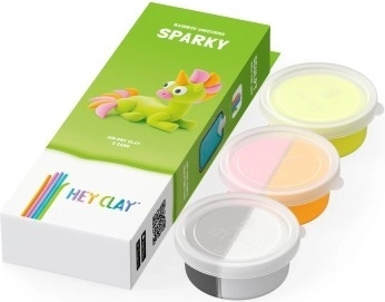 Hmota Kreatívny JEDNOROŽEC SPARKY 3PAK Hey Clay
